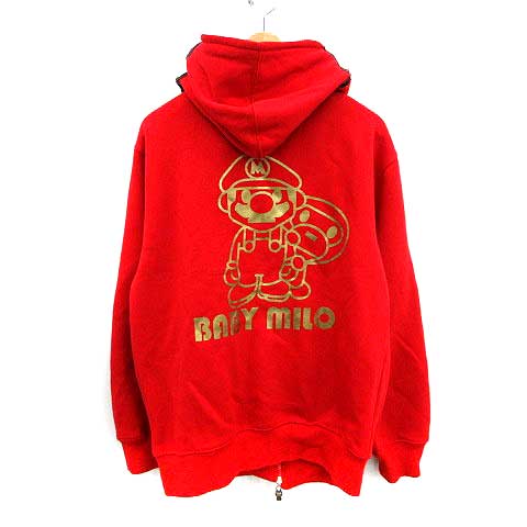 アベイシングエイプ A BATHING APE BABY MILO パーカー スウェット  