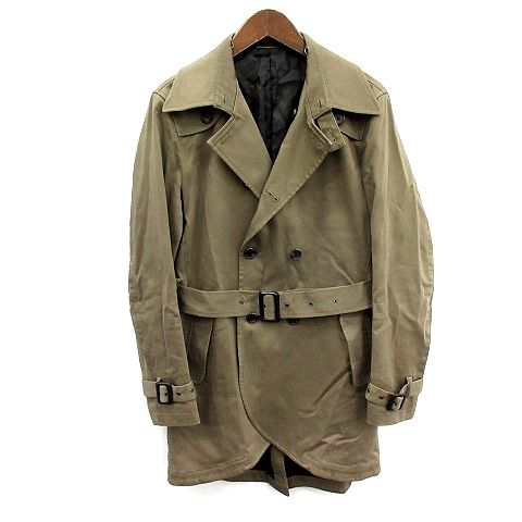 キャサリンハムネット KATHARINE HAMNETT トレンチコート ロング M 