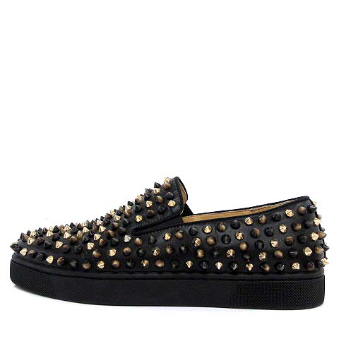 クリスチャンルブタン Christian louboutin スリッポン スタッズ 
