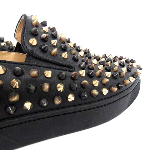 クリスチャンルブタン Christian louboutin スリッポン スタッズ 