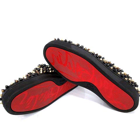 クリスチャンルブタン Christian louboutin スリッポン スタッズ 