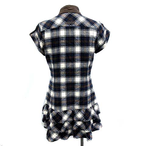 バーバリーブルーレーベル BURBERRY BLUE LABEL シャツワンピース 半袖  