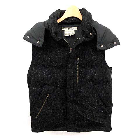 キャサリンハムネットロンドン KATHARINE HAMNETT LONDON ダウンベスト 