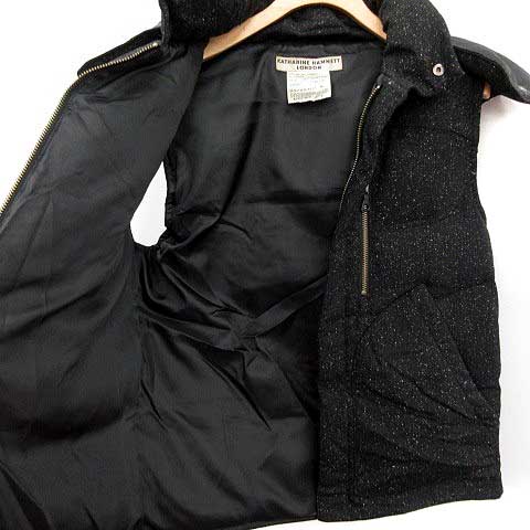 キャサリンハムネットロンドン KATHARINE HAMNETT LONDON ダウンベスト 
