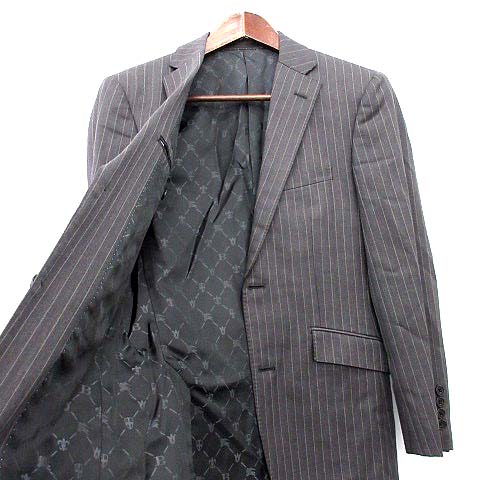 バーバリーブラックレーベル BURBERRY BLACK LABEL スーツ ストライプ 