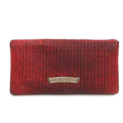 クロムハーツ CHROME HEARTS 長財布 JUDY WALLET 二つ折り レザー 