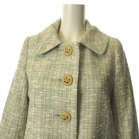 デビュードフィオレ　ツイードコート　スプリングコート　レッセパッセ デビュー ド フィオレ Debut de Fiore レッセパッセ スプリング