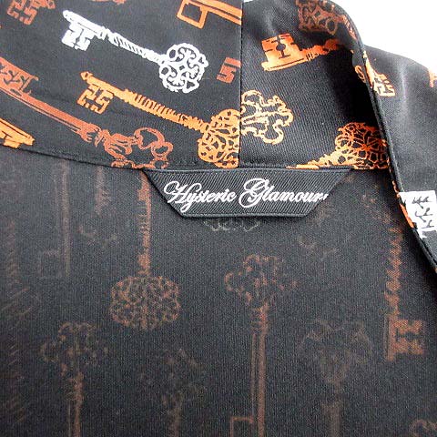 ヒステリックグラマー HYSTERIC GLAMOUR ワンピース 長袖 ひざ丈 ヒステリックグラマー HYSTERIC GLAMOUR ワンピース 長袖 ひざ丈