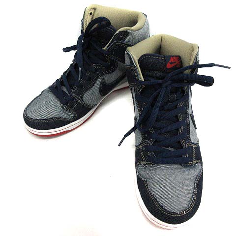 ナイキ エスビー NIKE SB スニーカー デニム ハイカット DUNK HIGH TRD