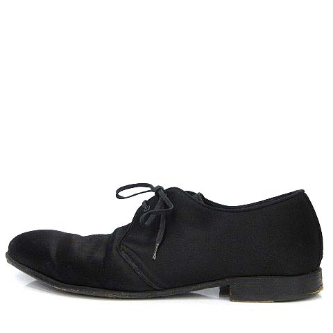 ドルチェ&ガッバーナ ドルガバ DOLCE&GABBANA シューズ サテン 靴 9 黒