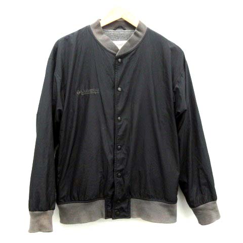 コロンビア Columbia ブルゾン ナイロンジャケット スタジャン S 黒 