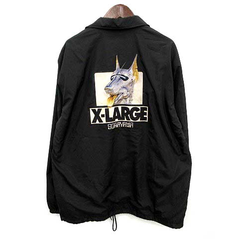 エクストララージ X-LARGE SORAYAMA コーチジャケット 中綿 XXL 黒