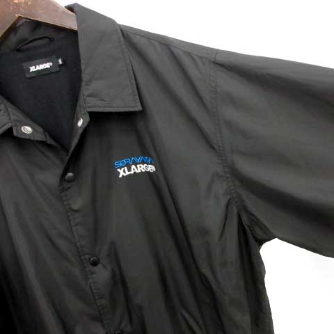 エクストララージ X-LARGE SORAYAMA コーチジャケット 中綿 XXL 黒