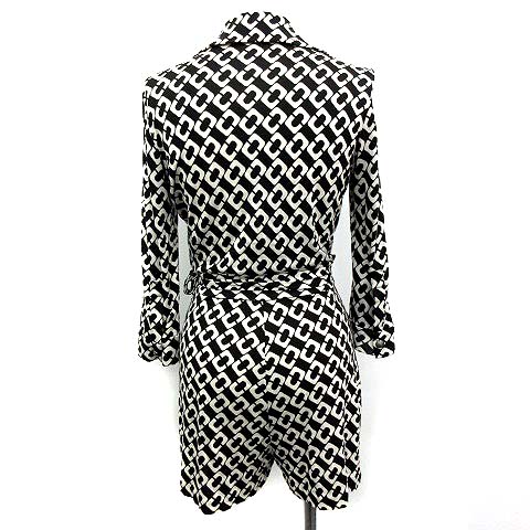 DIANE VON FURSTENBERG シルクオールインワン　総柄 ダイアンフォンファステンバーグ DIANE von FURSTENBERG