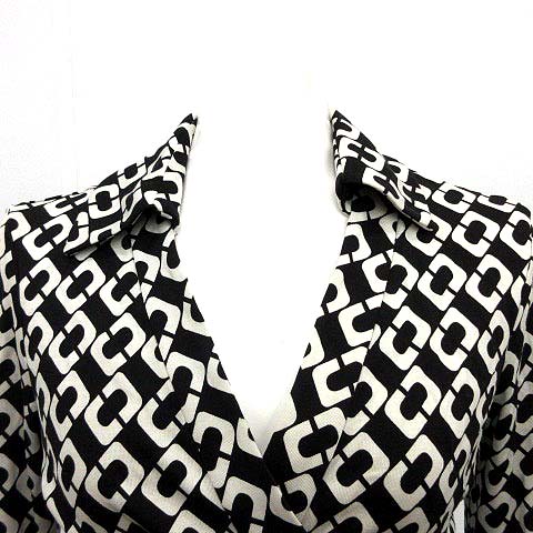 DIANE VON FURSTENBERG シルクオールインワン　総柄 ダイアンフォンファステンバーグ DIANE von FURSTENBERG