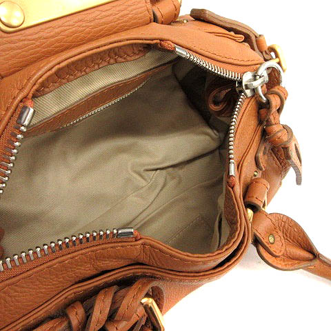 Chloe パディントンミニ　キャメルブラウン Chloe パディントンミニ キャメルブラウン クロエ CHLOE パディントン