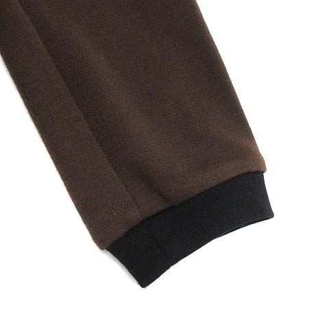 美品　フランクリーダー　frank leder カーディガン　紺　茶　M フランクリーダー FRANK LEDER カーディガン ニット 長袖 ウール
