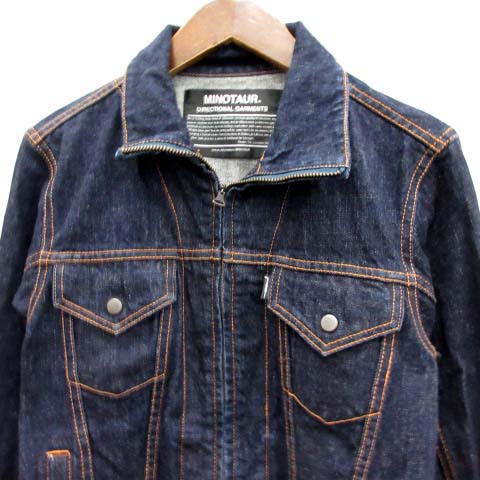 ミノトール MINOTAUR デニムジャケット ジージャン ジップアップ