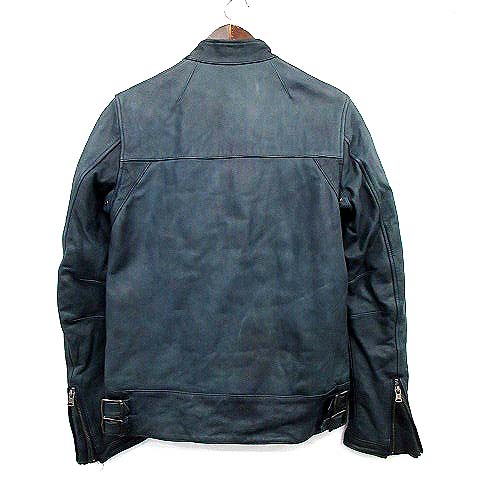 ミノトール MINOTAUR レザージャケット ライダース シングル 牛革 S 