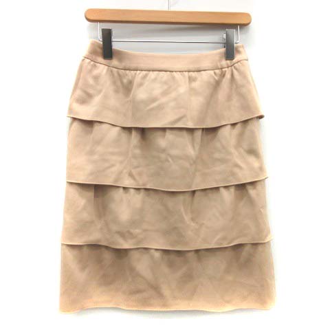 ルネ rene スカート　サイズ38 ベージュ　新品未使用タグ付き ルネ Rene フェイクレザー スカート レディース 38 - メルカリ