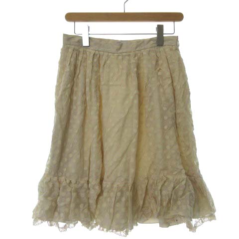 レッド ヴァレンティノ RED VALENTINO スカート ミニ フレア ドット 