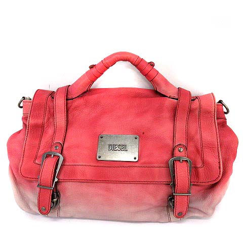 ディーゼル DIESEL ハンドバッグ ショルダー レザー 2WAY 
