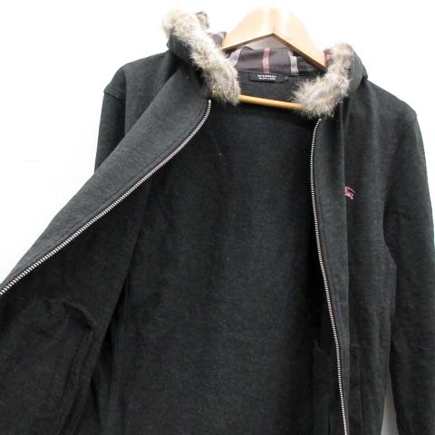 バーバリーブラックレーベル BURBERRY BLACK LABEL パーカー ジップ 