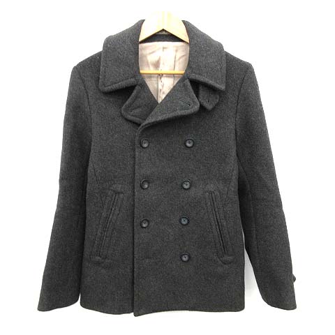 トローヴ Trove Pコート ピーコート ショート ウール 2 チャコールグレー Kh メンズ 081 ベクトルパーク
