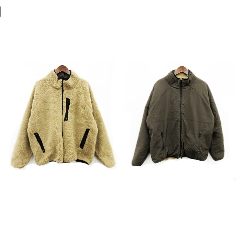 フリークスストア FREAKS STORE ボアジャケット リバーシブル ジップ 