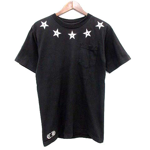 クロムハーツ Chrome Hearts Tシャツ 星 半袖 バックプリント M 黒 G メンズ 081 ベクトルパーク