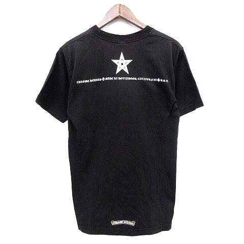 クロムハーツ CHROME HEARTS Tシャツ 星 半袖 バックプリント M 黒 