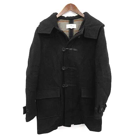 コーチ Coach ダッフルコート ロング 黒 ブラック Ym メンズ 081 ベクトルパーク