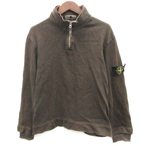 ストーンアイランド STONE ISLAND トレーナー ハーフジップ プル 