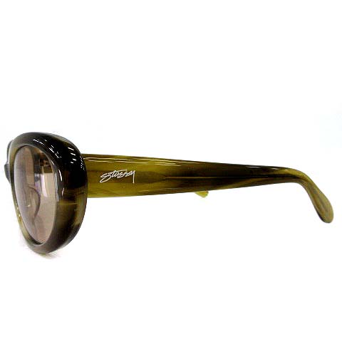 ステューシー STUSSY サングラス CINDY 眼鏡 セルフレーム カーキ 