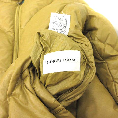 ツモリチサト TSUMORI CHISATO ダウンジャケット リバーシブル フード 