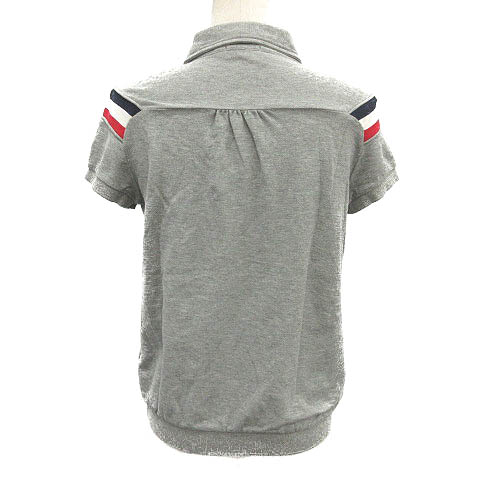 MONCLER グレー ポロシャツ XS レディース