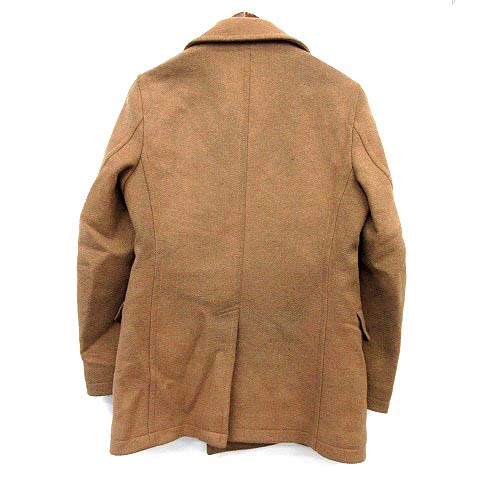 GREENLABELオレンジ ウール ピーコート GREENLABELオレンジ ウール ピーコート