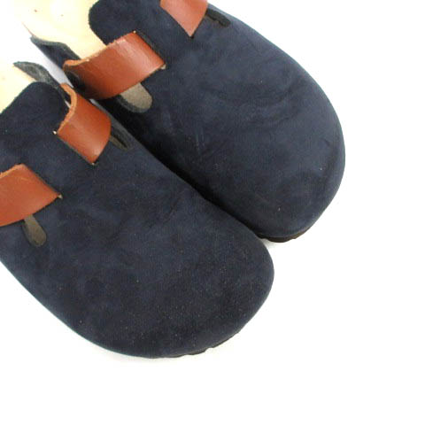 ビルケンシュトック ボストン スウェード ネイビー ビルケンシュトック BIRKENSTOCK Boston SFB（ボストン ソフト