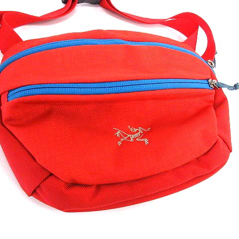アークテリクス ARC'TERYX ショルダーバッグ ナイロン ポーチ 赤