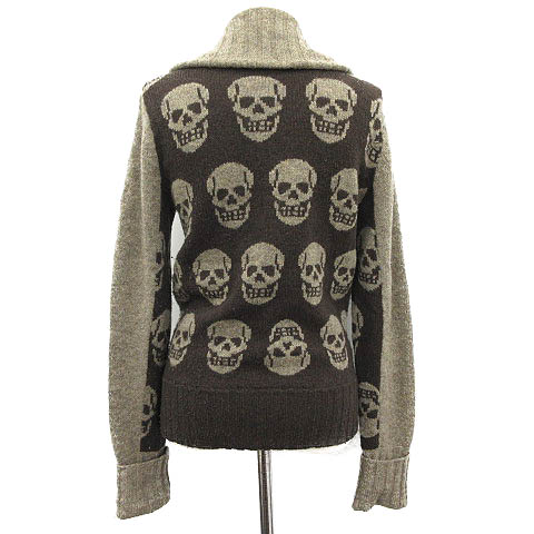 ヒステリックグラマー HYSTERIC GLAMOUR ニットジャケット ジップ 