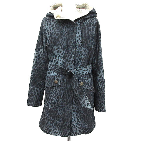 ヒステリックグラマー HYSTERIC GLAMOUR ショートコート ヒョウ柄 
