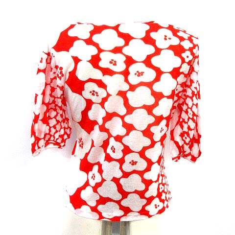 ミナペルホネン mina perhonen hanaco Tシャツ 半袖 カットソー 花柄 
