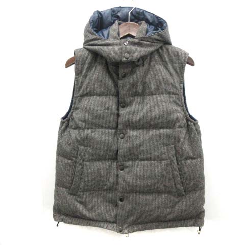 SHIPS ダウンベスト セール】 SHIPS any: ナイロン スタンドカラー ダウン ベスト （ダウン