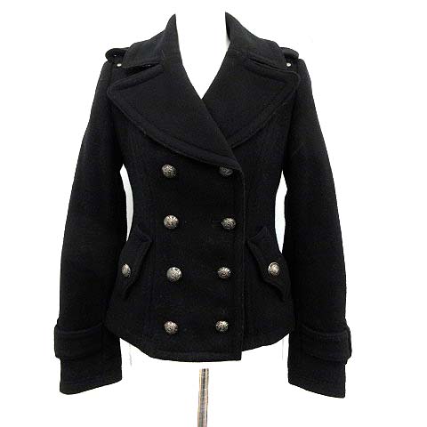 バーバリーブルーレーベル BURBERRY BLUE LABEL Pコート ピーコート
