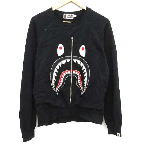 アベイシングエイプ A BATHING APE スウェット トレーナー 長袖 shark  