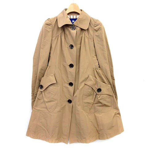 バーバリーブルーレーベル BURBERRY BLUE LABEL コート Aライン 