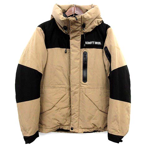 ショット SCHOTT ダウンジャケット 2TONE SNORKEL DOWN バイカラー  