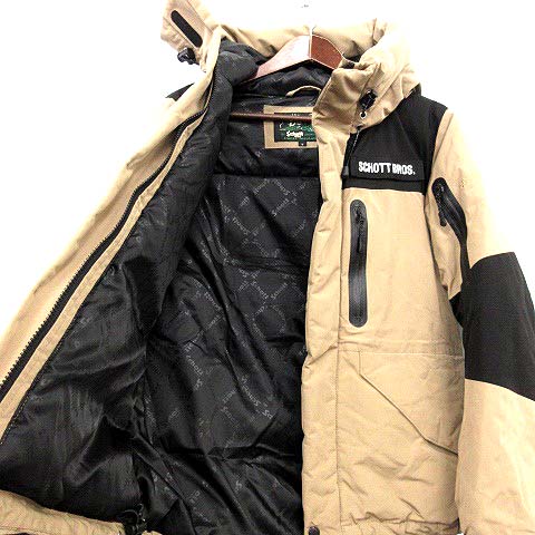 ショット SCHOTT ダウンジャケット 2TONE SNORKEL DOWN バイカラー 