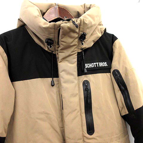 ショット SCHOTT ダウンジャケット 2TONE SNORKEL DOWN バイカラー 