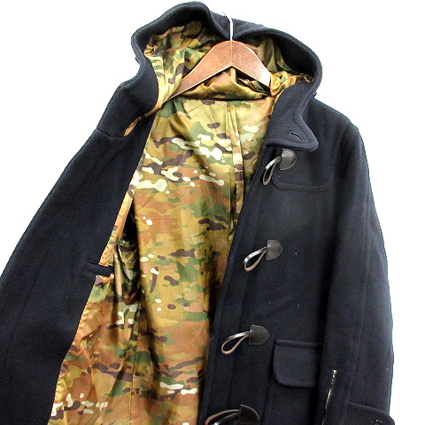 ソフネット SOPHNET. ダッフルコート フード M 紺 ネイビー /MF メンズ 